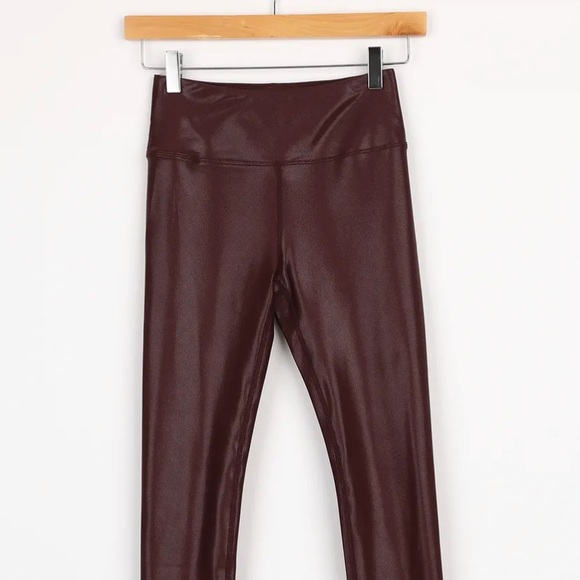 NWT Lulu’s Step Up metallic medium impact high waisted leggings - Picture 3 of 6